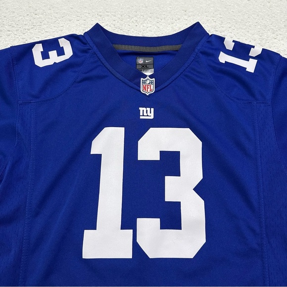 NFL Nike On Field NY Giants Beckham Jr #13 Jersey Youth Size XL - Picture 3 of 8